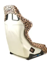 NRG White Pearlized Back Large Prisma Savage Edition FRP Bucket Seat                                     - FRP-302BR-SAVAGE - Image 4