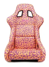 NRG White Pearlized Back Large Prisma Savage Edition FRP Bucket Seat                                     - FRP-302OR-SAVAGE - Image 2