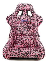 NRG White Pearlized Back Large Prisma Savage Edition FRP Bucket Seat                                     - FRP-302PK-SAVAGE - Image 3