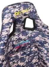 NRG Prisma Digital Camo Edition FRP Bucket Seat                                     - FRP-303 STORM - Image 5
