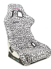 NRG White Pearlized Back Large Prisma Savage Edition FRP Bucket Seat                                     - FRP-303WT-SAVAGE - Image 8