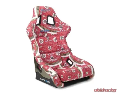 NRG Medium Prisma Oriental Longivity Plate Edition FRP Bucket Seat - FRP-303-DYNASTY
