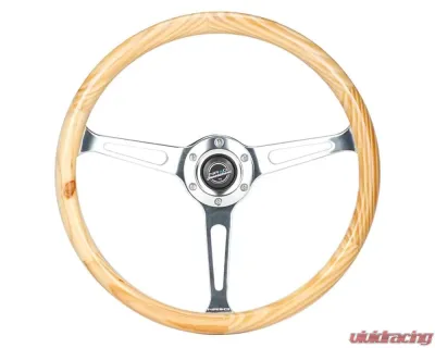 NRG 380mm Reinforced Classic Light Wood Grain Wheel - RST-380RG