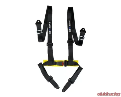 NRG 4 Point Seat Belt Harness Buckle Up - SBH-4PC-SBK