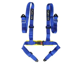 NRG 4 Point Seat Belt Harness Buckle Up