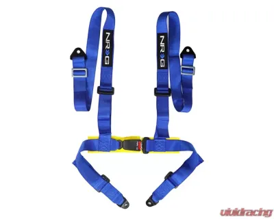 NRG 4 Point Seat Belt Harness Buckle Up - SBH-4PC-SBL