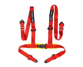 NRG 4 Point Seat Belt Harness Buckle Up