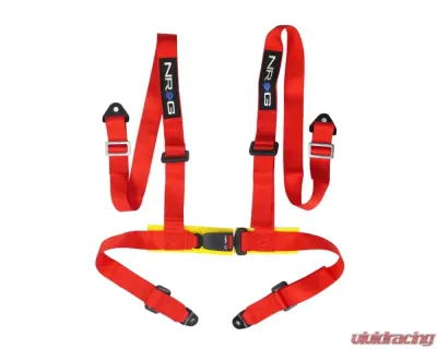 NRG 4 Point Seat Belt Harness Buckle Up - SBH-4PC-SRD