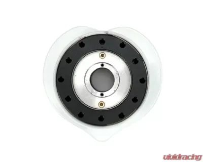 NRG Black w/ White Heart Shape Quick Release - SRK-143BK-WT