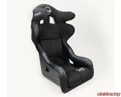 NRG Prisma Fia Halo Competition Seat w/ Competition Fabric Homologated Black - FRP-RS600M-BK-PRISMA