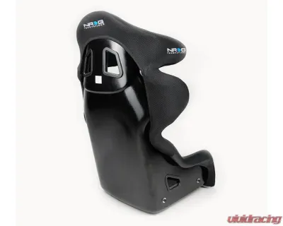 NRG Prisma Fia Halo Competition Seat w/ Competition Fabric Homologated Black - FRP-RS600M-BK-PRISMA