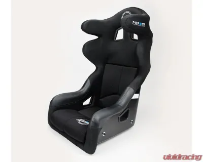 NRG Prisma Fia Halo Competition Seat w/ Competition Fabric Homologated Black - FRP-RS600M-BK-PRISMA