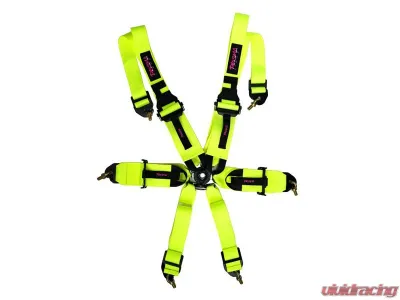 NRG FIA 6pt 2in. Shoulder Belt for HANS Device - SBH-HRS6PCFYL-P