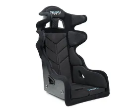 NRG Prisma Fia Halo Nitros Competition Seat with Competition Fabric, FIA homologated, Black