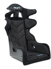 NRG Prisma Fia Halo Nitros Competition Seat with Competition Fabric, FIA homologated, Black                                     - FRP-RS610BK-PRISMA - Image 8
