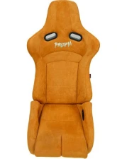 NRG Reclinable Bucket Racing Seat- Prisma Lab- Tan Vegan Suede Sold in Pairs                                     - RSC-710 L/R-TAN - Image 5