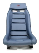 NRG GTS Retro Bucket Seat Silver Fiberglass back with glitter                                     - PRI-150NVY - Image 2