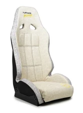NRG Defender water resistant steel frame suspension seats Tan with Sand trim                                     - DF-100BH-S - Image 8