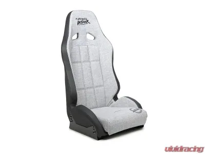 NRG Defender water resistant steel frame suspension seats Silver - DF-100SL-S