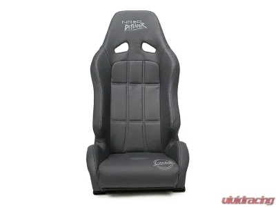 NRG Defender Water Resistant Steel Frame Susp. Seat - Black - DF-100MB-S