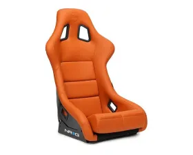 NRG FRP Bucket Seat Brown Vinyl Material (Large)