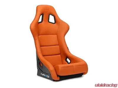 NRG FRP Bucket Seat Brown Vinyl Material (Large) - FRP-302BR-V