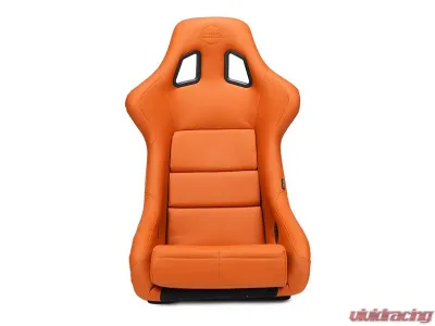 NRG FRP Bucket Seat Brown Vinyl Material (Large) - FRP-302BR-V