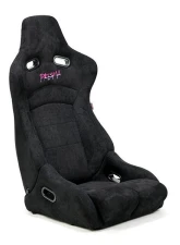 NRG Reclinable Bucket Racing Seat- Prisma Lab- Black Vegan Suede Sold in Pairs                                     - RSC-710 L/R- BK - Image 8