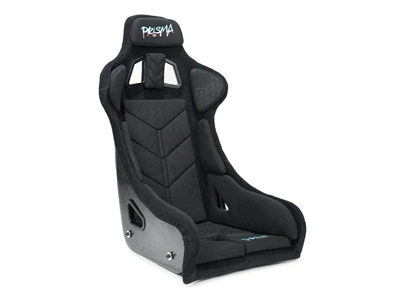 NRG Prisma Fia Nitros Competition Seat with Competition Fabric, FIA homologated, Black - FRP-RS510BK-PRISMA