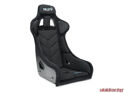 NRG Prisma Fia Nitros Competition Seat with Competition Fabric, FIA homologated, Black - FRP-RS510BK-PRISMA