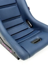 NRG GTS Retro Bucket Seat Silver Fiberglass back with glitter                                     - PRI-150NVY - Image 6