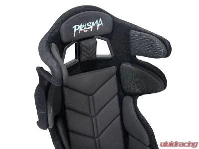 NRG Prisma Fia Halo Nitros Competition Seat with Competition Fabric, FIA homologated, Black - FRP-RS610BK-PRISMA