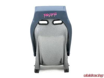NRG GTS Retro Bucket Seat Silver Fiberglass back with glitter - PRI-150NVY