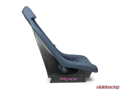 NRG GTS Retro Bucket Seat Silver Fiberglass back with glitter - PRI-150NVY