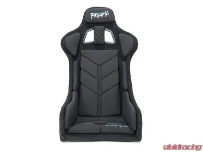 NRG Prisma Fia Nitros Competition Seat with Competition Fabric, FIA homologated, Black - FRP-RS510BK-PRISMA