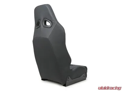 NRG Defender Water Resistant Steel Frame Susp. Seat - Black - DF-100MB-S