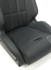NRG Defender Water Resistant Steel Frame Susp. Seat - Black                                     - DF-100MB-S - Image 5