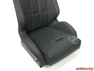 NRG Defender Water Resistant Steel Frame Susp. Seat - Black - DF-100MB-S