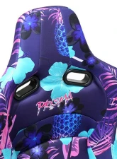 NRG Reclinable Bucket Racing Seat- Prisma Lab- Pina Print Sold in Pairs                                     - RSC-710 L/R- PINA - Image 7