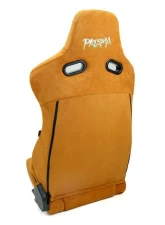 NRG Reclinable Bucket Racing Seat- Prisma Lab- Tan Vegan Suede Sold in Pairs                                     - RSC-710 L/R-TAN - Image 6