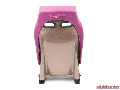 NRG GT Retro Bucket Seat - Wine PVC Leather Wine - PRI-150WINE
