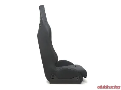 NRG Defender Water Resistant Steel Frame Susp. Seat - Black - DF-100MB-S
