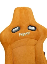 NRG Reclinable Bucket Racing Seat- Prisma Lab- Tan Vegan Suede Sold in Pairs                                     - RSC-710 L/R-TAN - Image 4