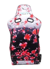 NRG Reclinable Bucket Racing Seat- Prisma Lab- Sakura Print Sold in Pairs                                     - RSC-710 L/R- SAKURA - Image 5