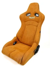 NRG Reclinable Bucket Racing Seat- Prisma Lab- Tan Vegan Suede Sold in Pairs                                     - RSC-710 L/R-TAN - Image 7