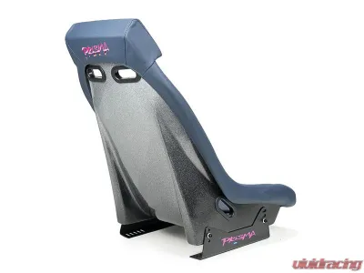 NRG GTS Retro Bucket Seat Silver Fiberglass back with glitter - PRI-150NVY