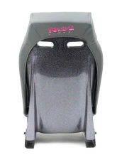 NRG GTS Retro Bucket Seat features Gunmetal PVC Leather, Gunmetal stitching                                     - PRI-150GM - Image 5