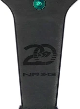 NRG Steering Wheel - 20 Year Anniversary Black Reinforced Spoke, 1.5" Dish, 350 MM                                     - RST-037MB-B-20 - Image 5