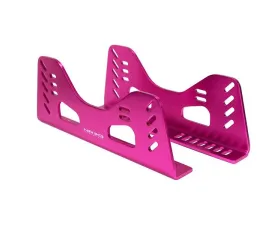 NRG Tall High Grade Aluminum Side Mount Bracket in Pairs - Pink