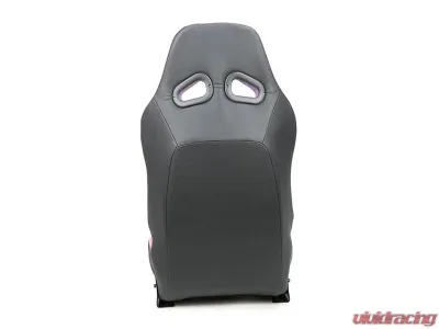 NRG Defender water resistant steel frame suspension seats Purple - DF-100PP-S